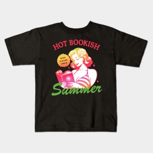 Hot Bookish Summer Kids T-Shirt